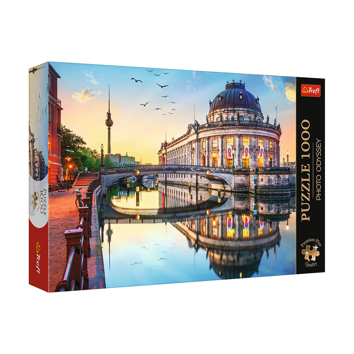 Пазли Trefl Premium Plus Quality Музей Боде в Берліні, Німеччина, від 12 років, 1000 елементів (08125)